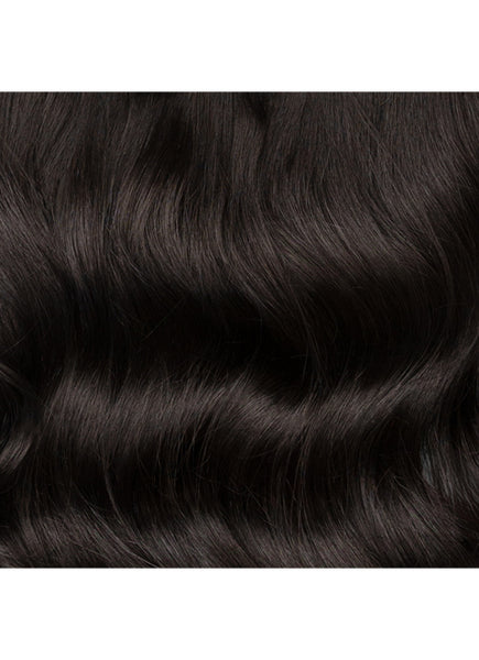 16 Inch Full Volume Clip in Hair Extensions #1B Natural Black