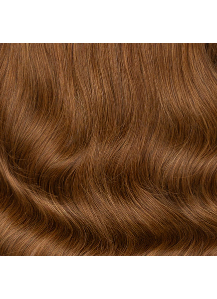 16 Inch Deluxe Clip in Hair Extensions #4 Medium Brown