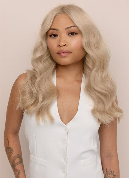 16 Inch Ultimate Volume Clip in Hair Extensions #Light Grey