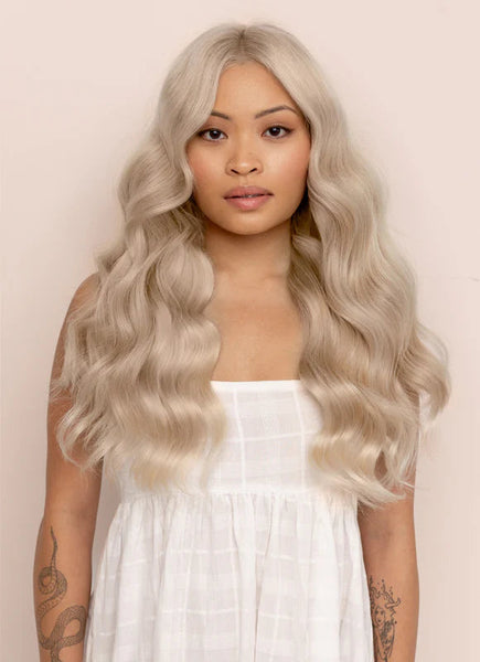 20 Inch Micro Loop Hair Extensions #Light Grey