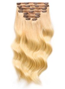 20 Inch Ultimate Volume Clip in Hair Extensions T#16/60 Ombre